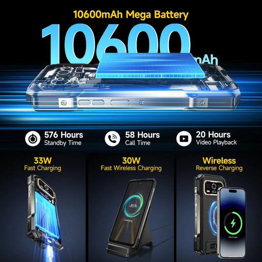 Smartphone Ulefone Armor 27T Pro 5G - Rugged 10600mAh 50MP 24GB+256GB