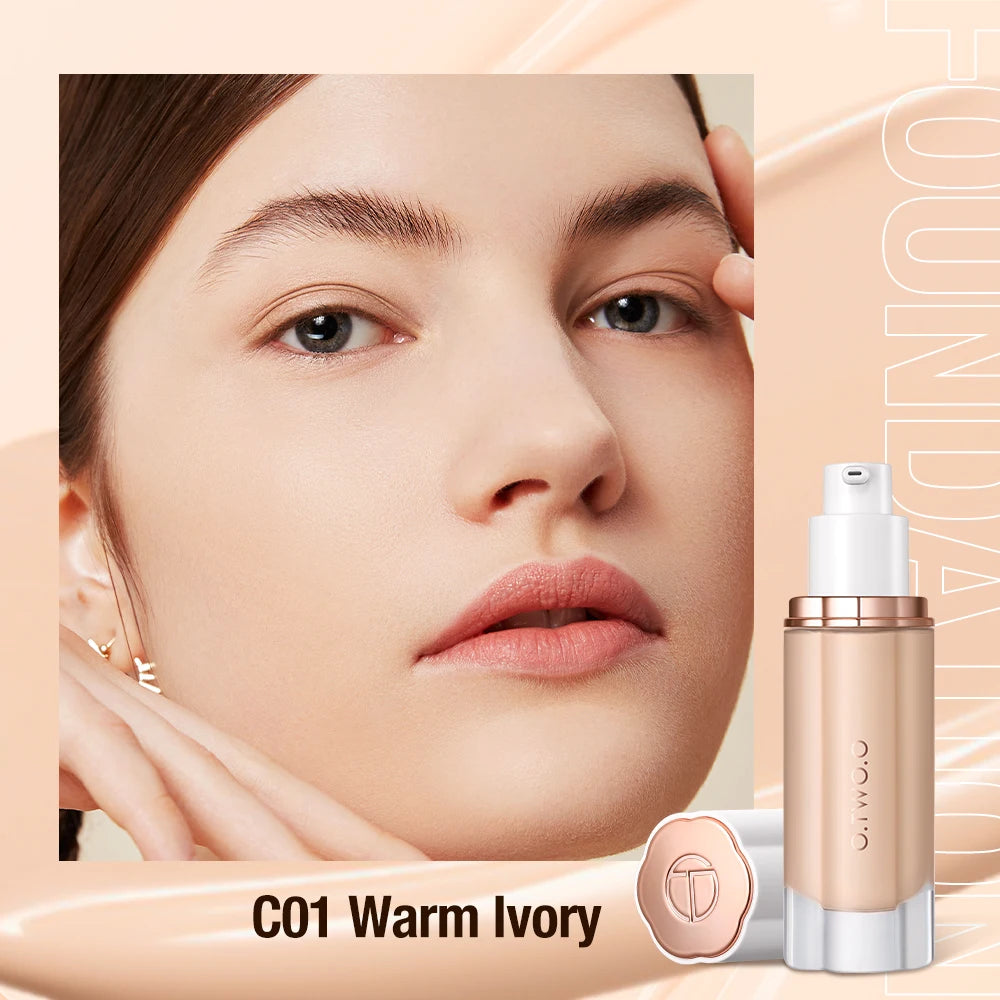 O.TWO.O Liquid Foundation 30ml SPF30 Waterproof - Full Coverage Concealer