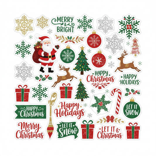 Autocollants Decoratifs Christmas