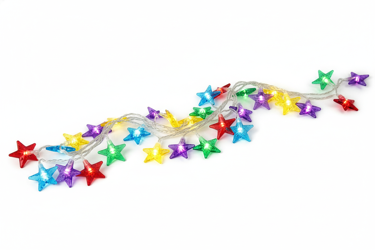 String Lights LED stars vue complete