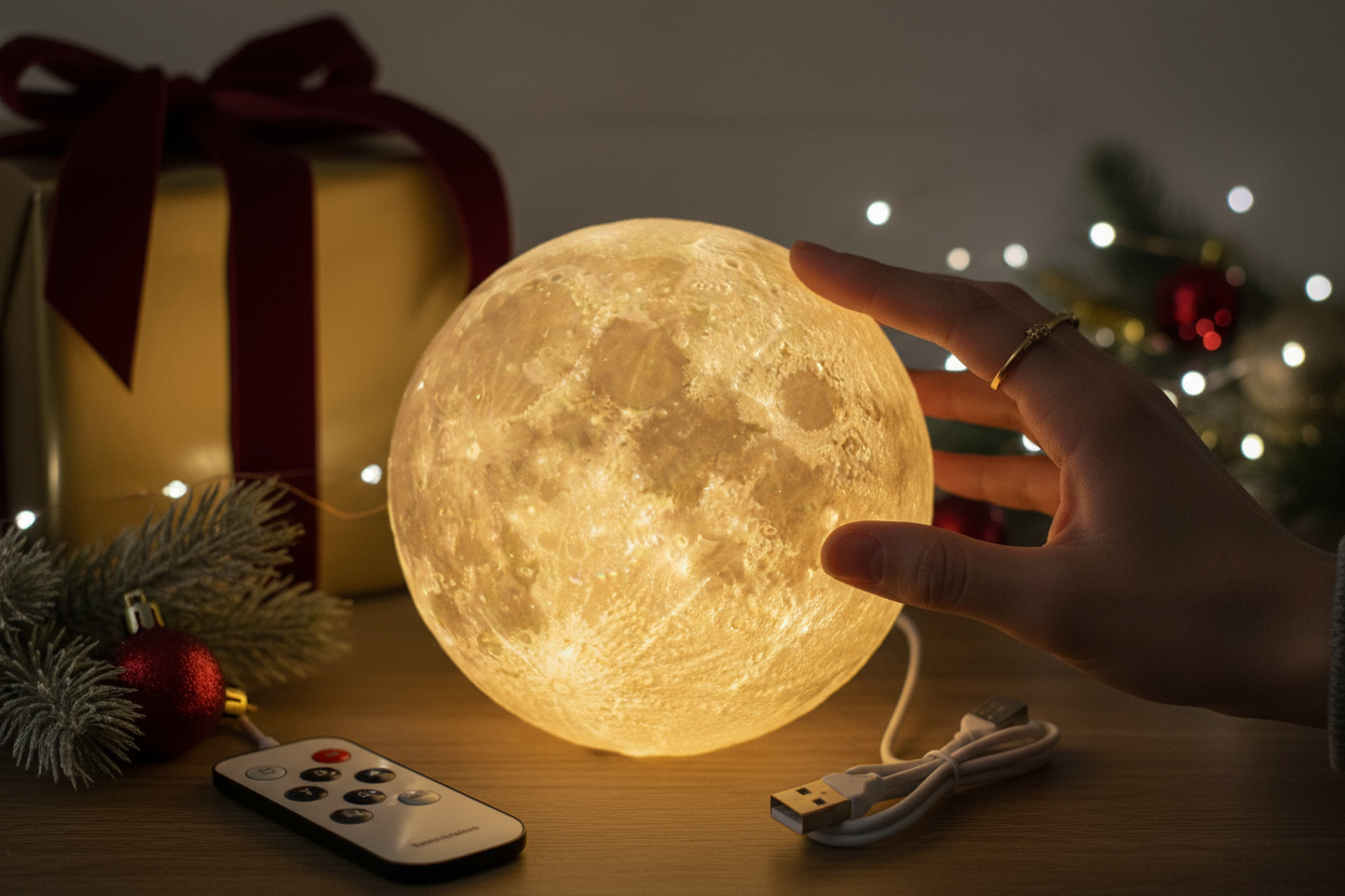 Moon Lamp details