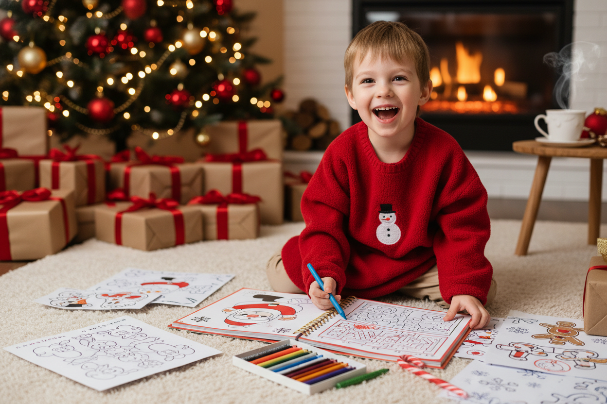 Activity Book - Child Playing
