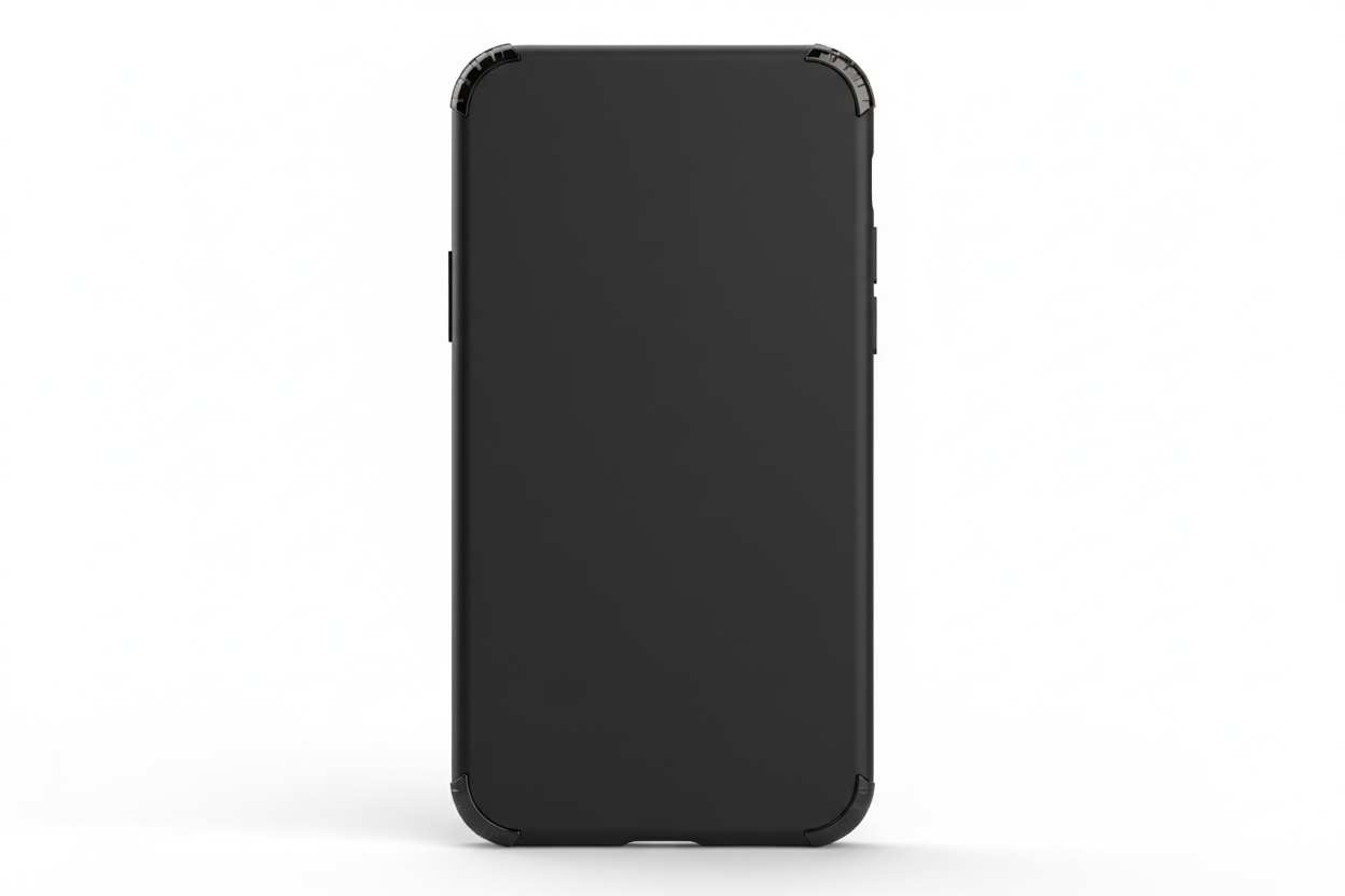 Etui noir premium vue de face