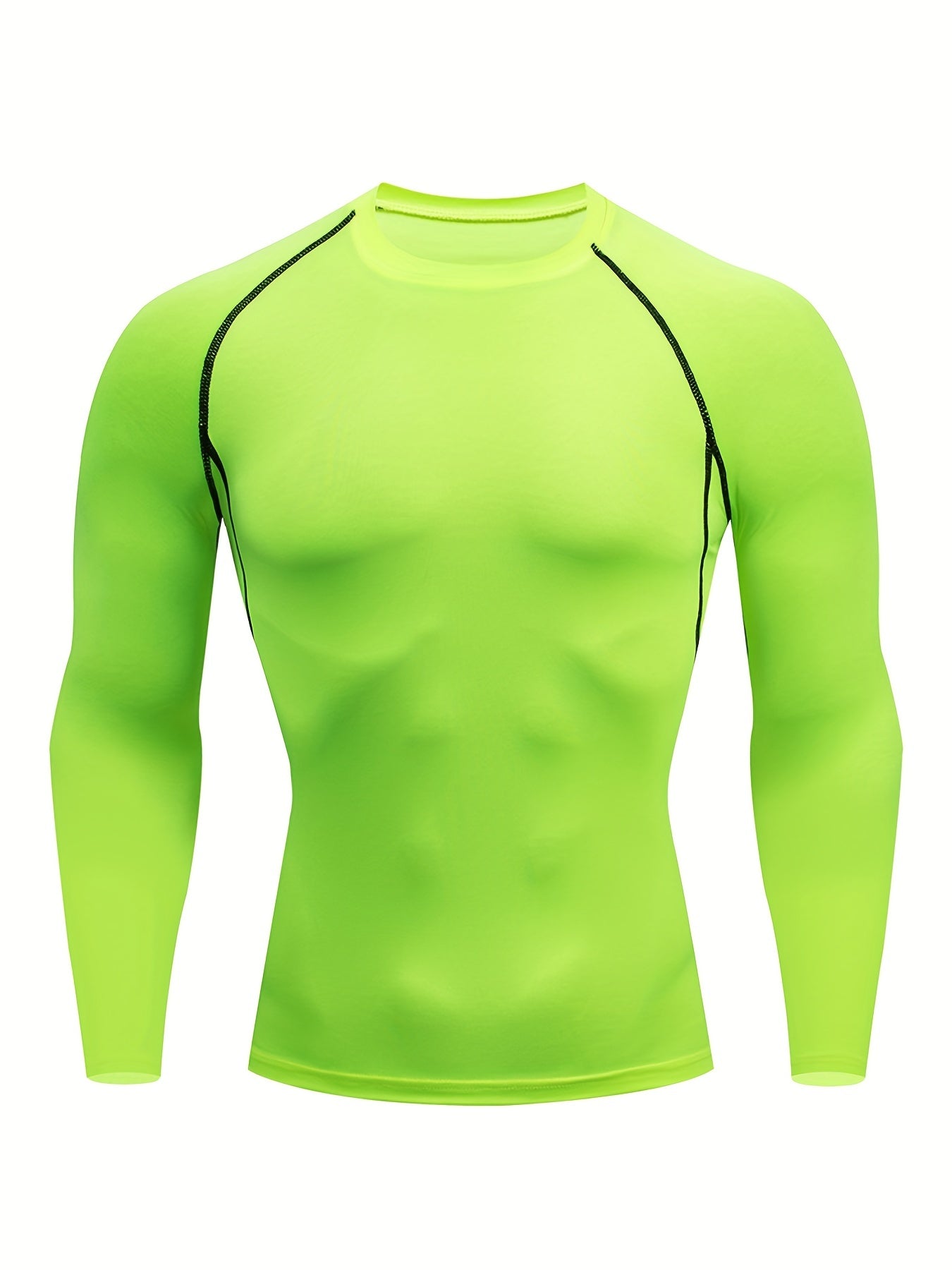 Men's Fitness PRO Quick-Dry T-Shirt - Long Sleeve Stretch Running