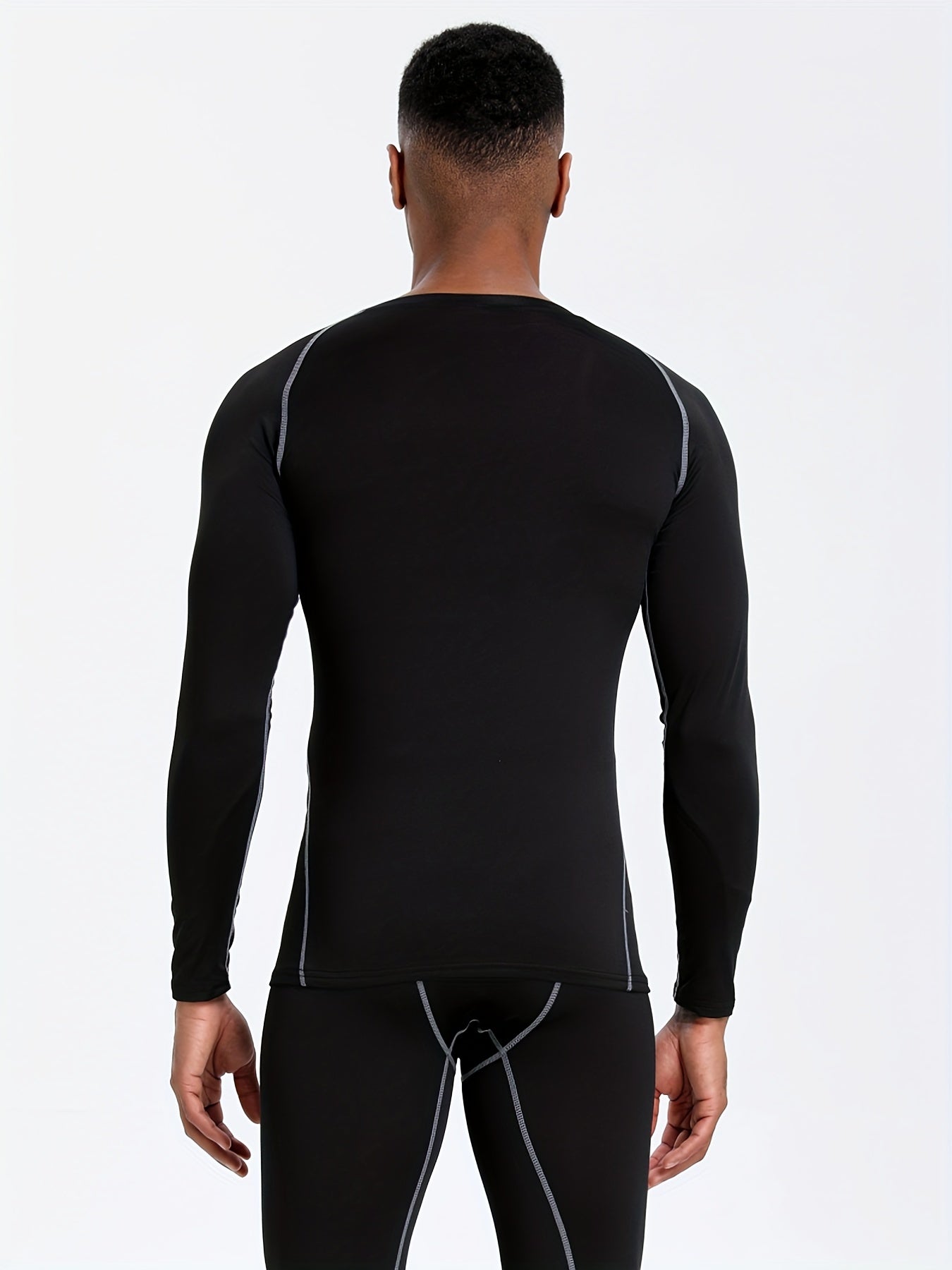 Men's Fitness PRO Quick-Dry T-Shirt - Long Sleeve Stretch Running