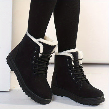 Women's Winter Boots - Sole Non-Slip, Lace-Up, Comfort - Sizes up to 44