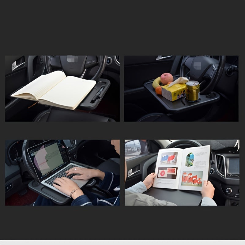 Multifunctional Car Laptop Holder - Tray Computer Desk Storage
