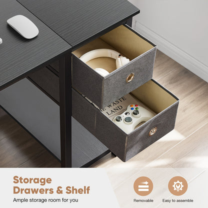 Desk with Drawers