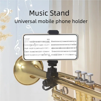 Holder Phone Trumpet Lyre - Multifunctional Lightweight Adjustable Instruments