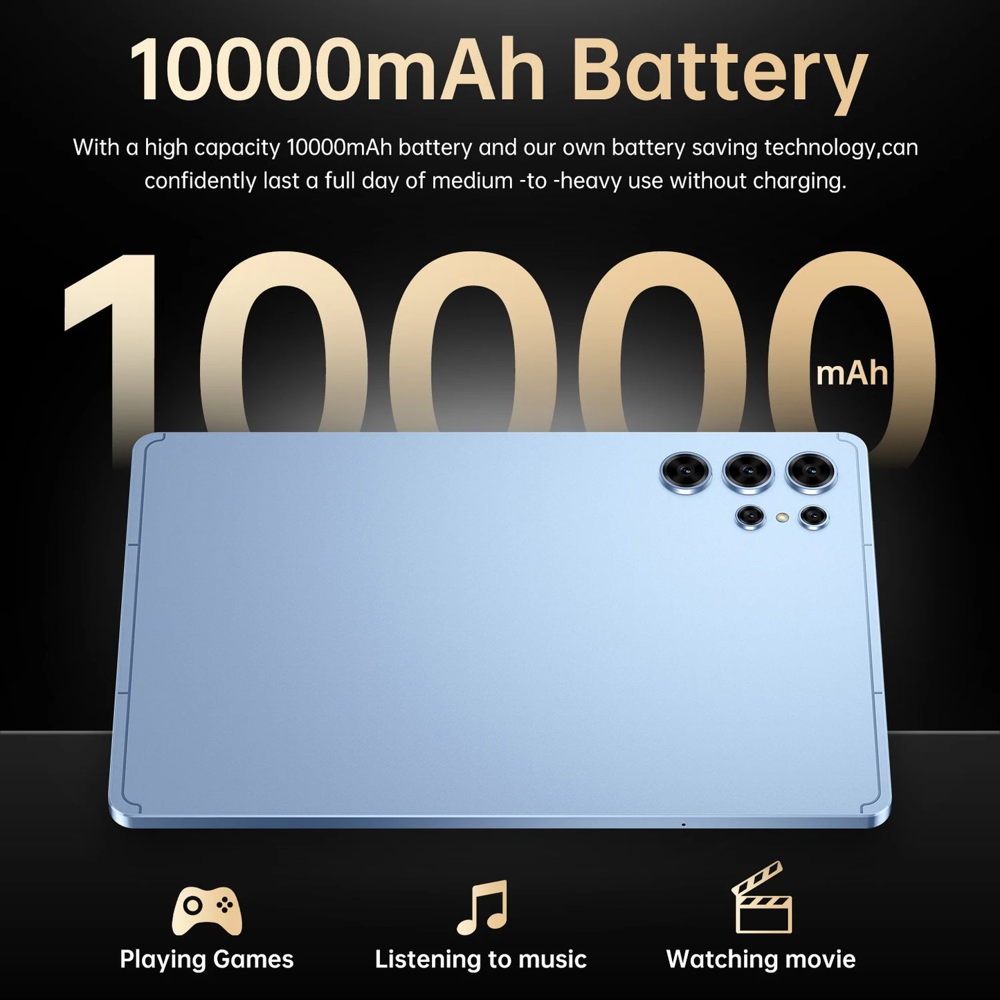 Tablet Pad 25 Ultra 2025 Snapdragon 8 Gen3 Android 15 16GB+1TB 5G - 10000mAh