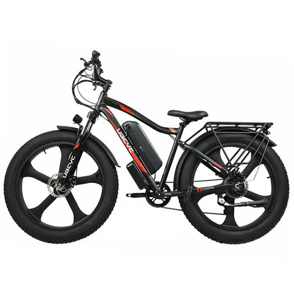 Electric Cruiser Chopper Bicycle 48V - E-Bike Fat Tire