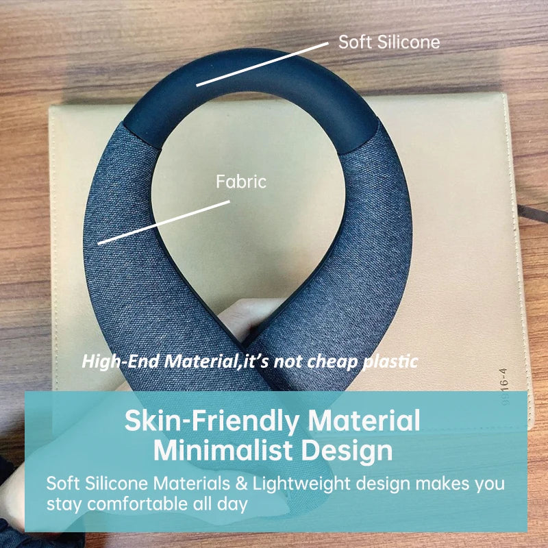 Neck Bluetooth Speaker - Wireless Portable 10H Stereo 3D