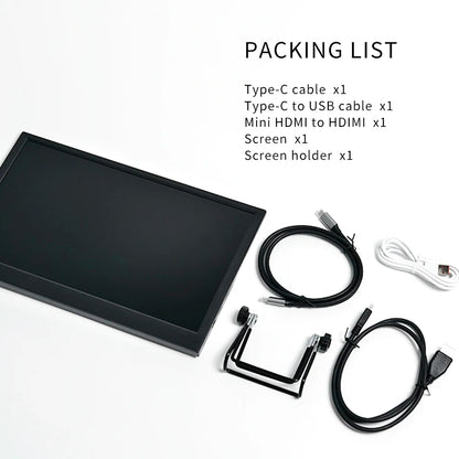 Portable Monitor 11.6'' 1366x768 LCD TFT - Gaming HDMI Raspberry Pi PS4 Xbox