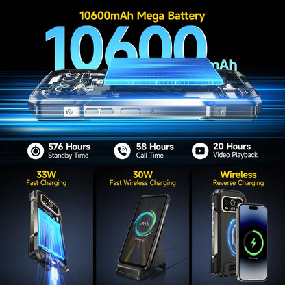 Smartphone Ulefone Armor 27T Pro 5G - Rugged 10600mAh 50MP 24GB+256GB