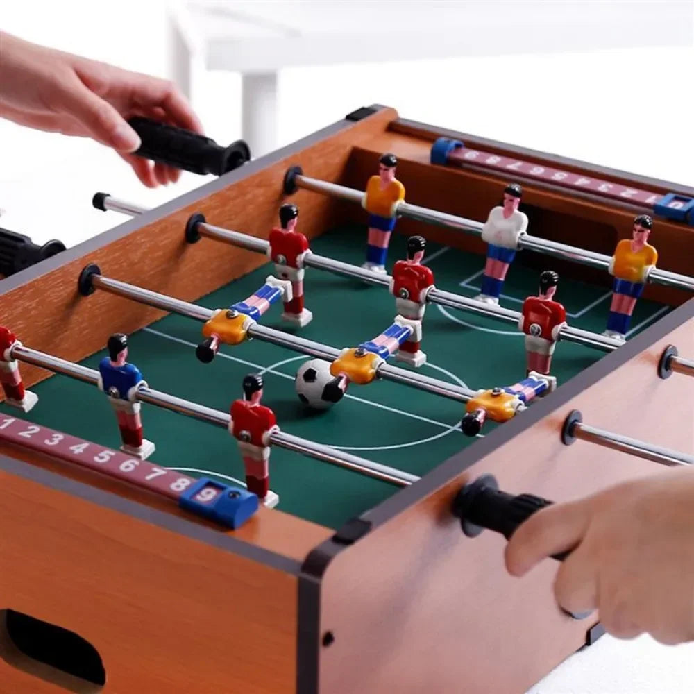 Mini Football Table Balls 6pcs 32mm - Black White Foosball Training
