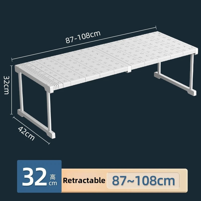 Adjustable Multifunctional Wardrobe Organizer - Storage Clothing Shoes Kitchen