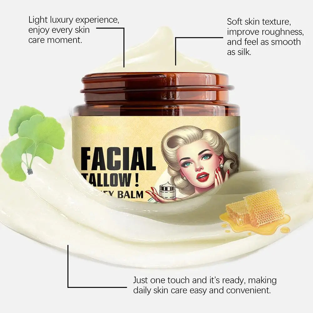 Moisturizer Ginseng/Beef Tallow Honey - Nourishing Brightening Korean