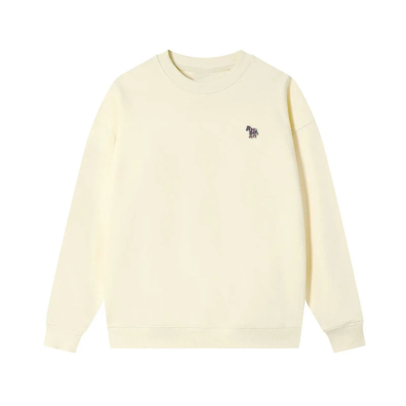 Hoodie Cotton Embroidery Men's/Women's - Sweat Collar Rond Long Sleeve Spring Fall