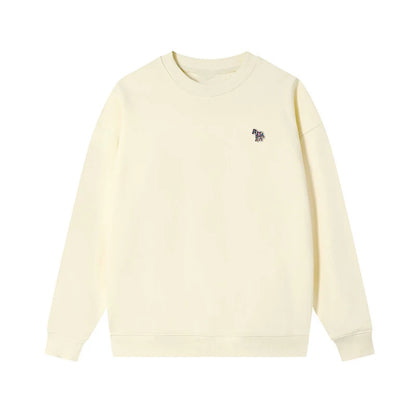 Hoodie Cotton Embroidery Men's/Women's - Sweat Collar Rond Long Sleeve Spring Fall