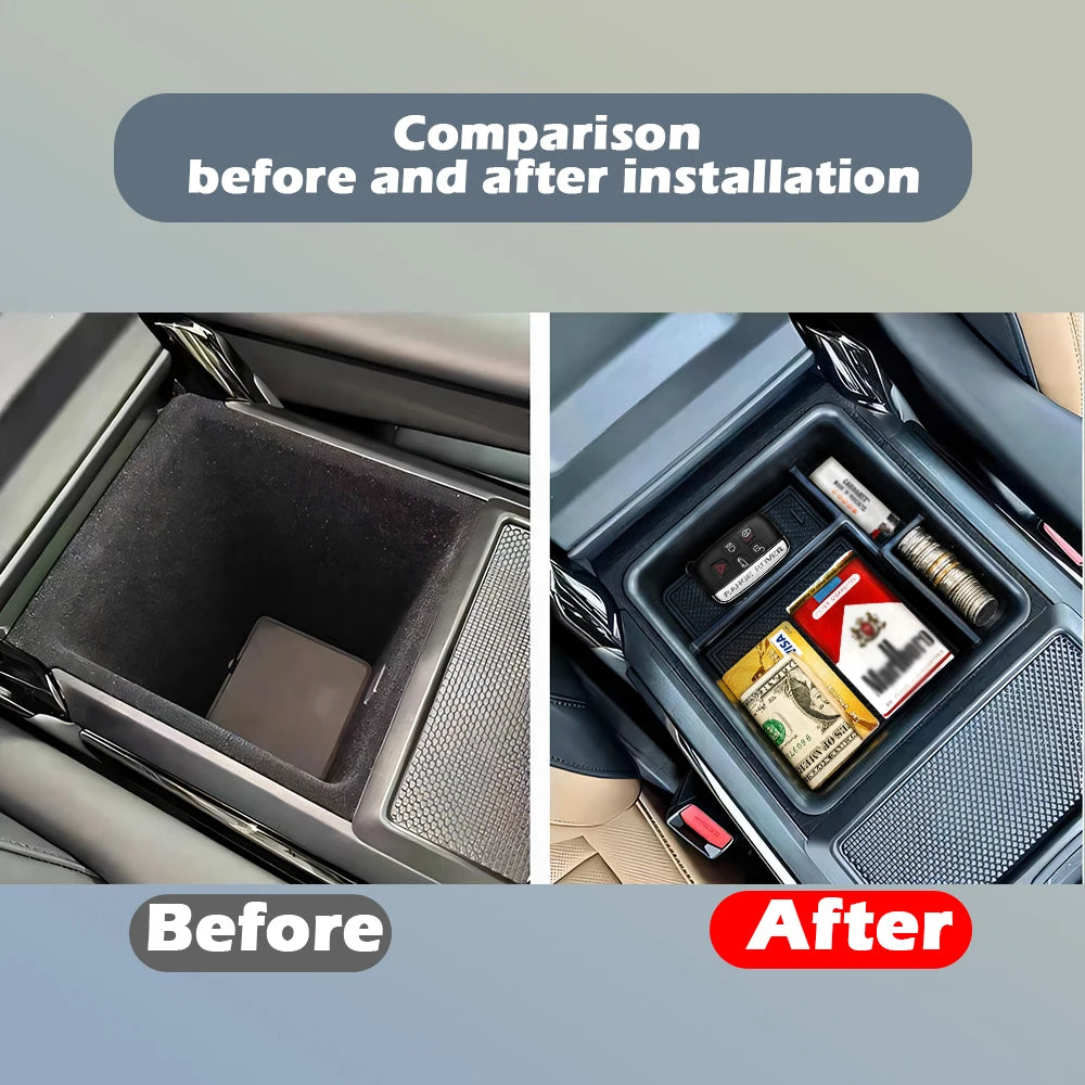 Range Rover Storage Box 2013-2024 - Organizer Center Console Armrest