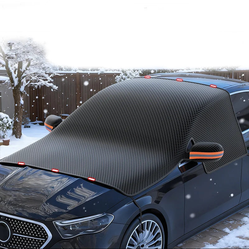 Magnetic Winter Windshield Snow Cover - Universal Outdoor Car Protection