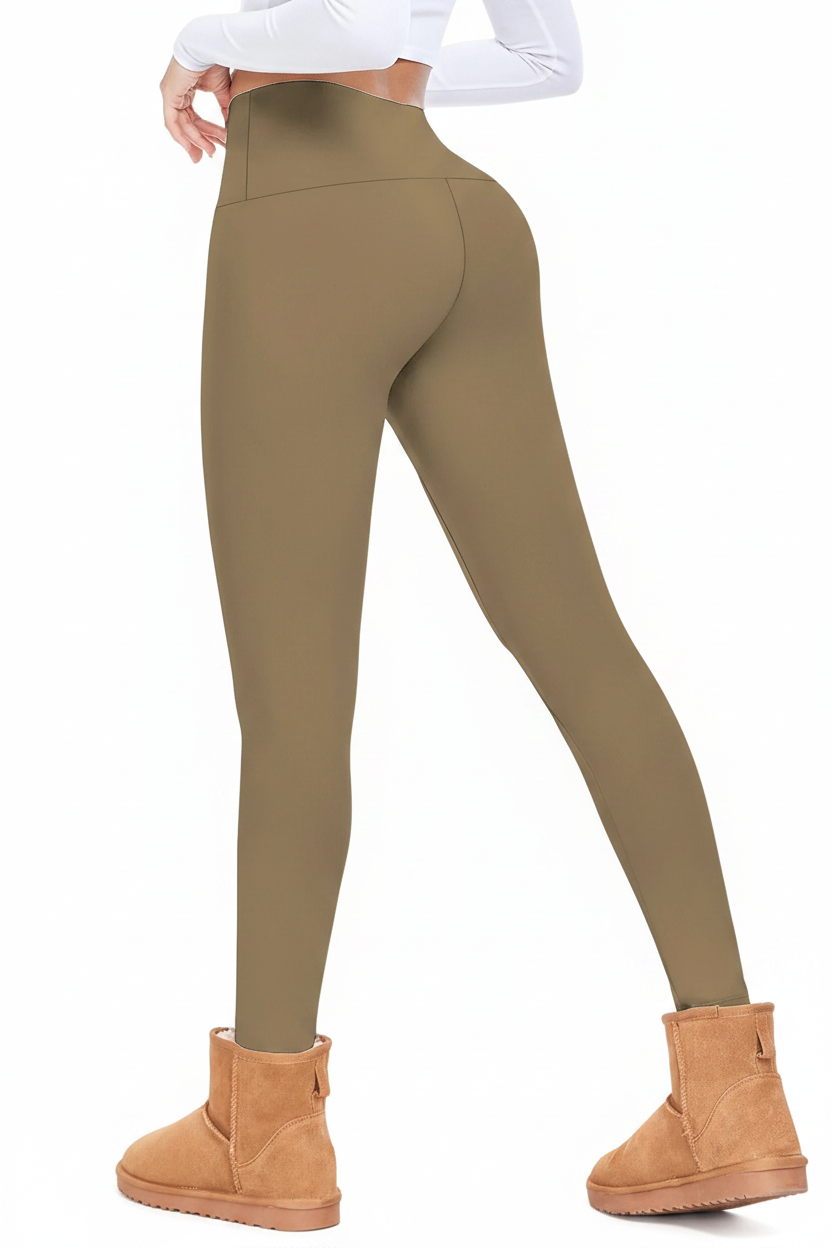 Fleece-Lined High Waist Leggings