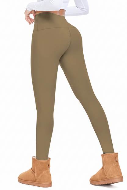 Fleece-Lined High Waist Leggings