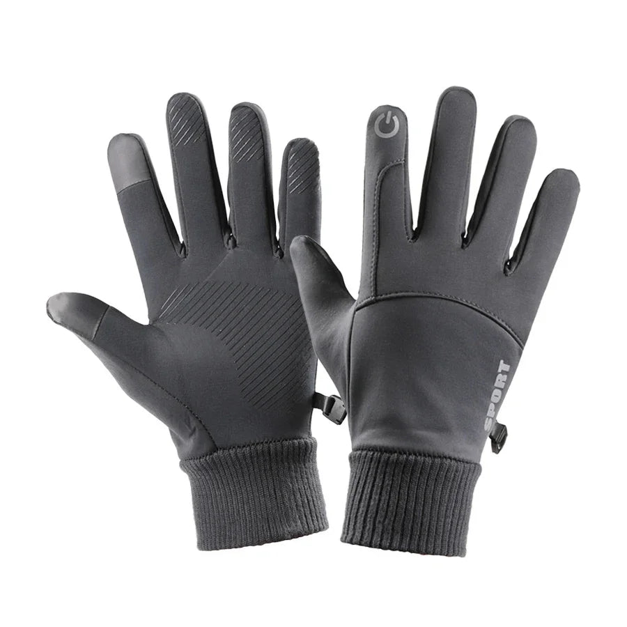 Thermal Touchscreen Gloves Men's Women's - Non-Slip Windproof Cycling Hiking