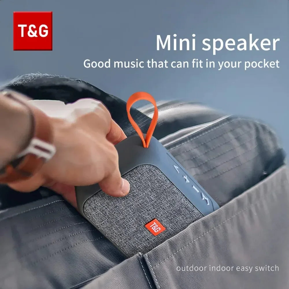 TG506 Mini Portable Bluetooth Speaker - Wireless 5.0 FM TF Waterproof