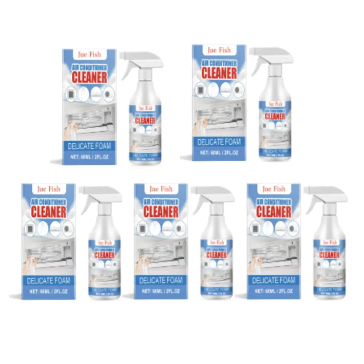 Air Conditioner Cleaning Spray - Disinfectant Anti-Bacterial Long-Lasting Fragrance