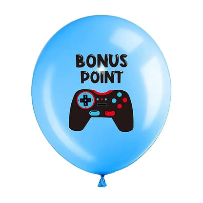 Video Game Balloons 10pcs - Gamer Theme Controller Birthday Boys