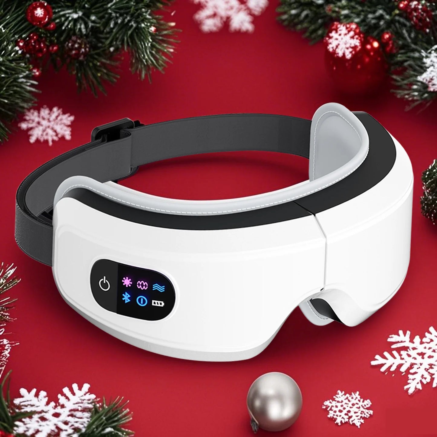 Heated Eye Massager - Eye Mask for Migraine 3-Mode Fatigue Relief