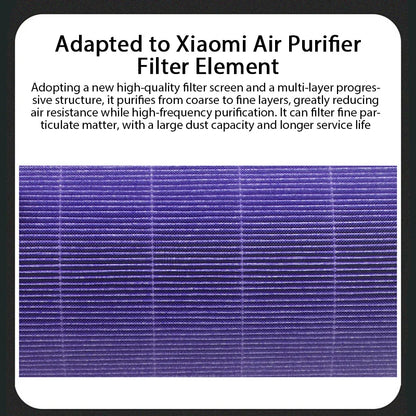 Xiaomi Air Purifier HEPA Filter Pro/1/2/3/2H/2C/2S/3H/3C - Activated Carbon Anti-Bacterial