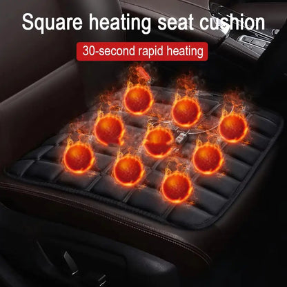 Car Heated Seat Cushion Winter - Heated Seat Cover 12V Car Accessory