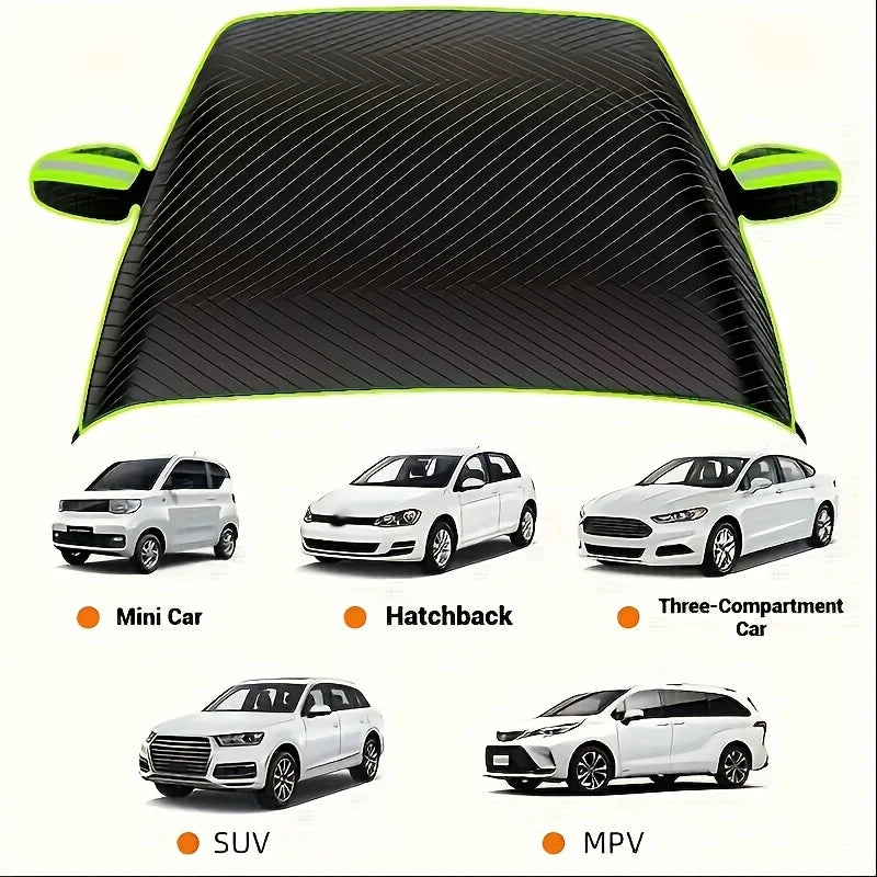 Magnetic Winter Windshield Car Cover - Anti-Frost Anti-Ice
