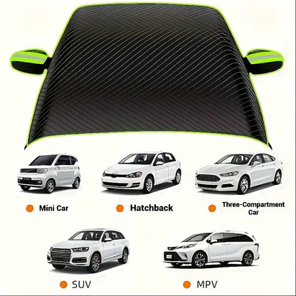 Magnetic Winter Windshield Car Cover - Anti-Frost Anti-Ice