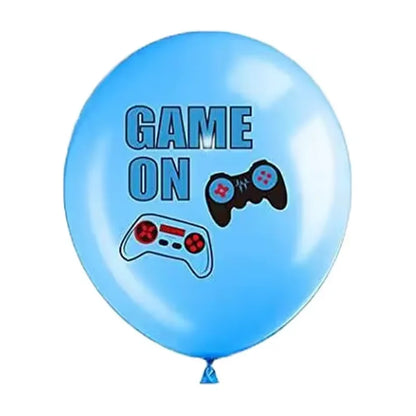 Video Game Balloons 10pcs - Gamer Theme Controller Birthday Boys