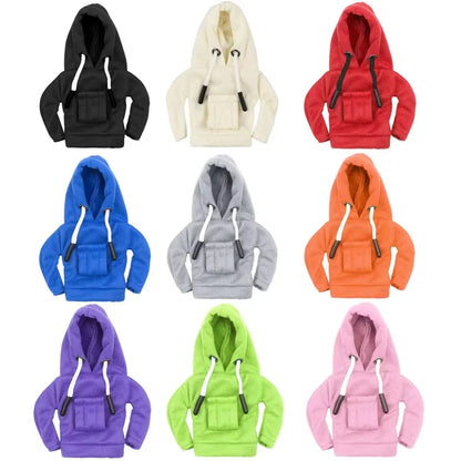 Winter Hooded Car Gear Shift Cover - Interior Decor Manual Automatic Universal