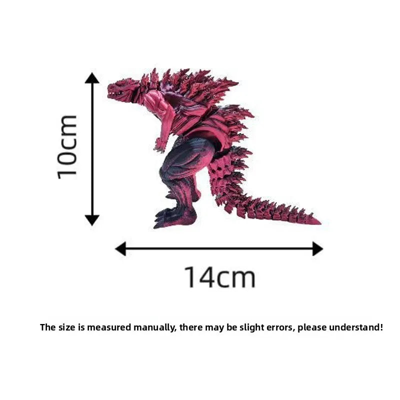 3D Printed Muscle Dinosaur Action Figure – Movable Joint Kids Toy