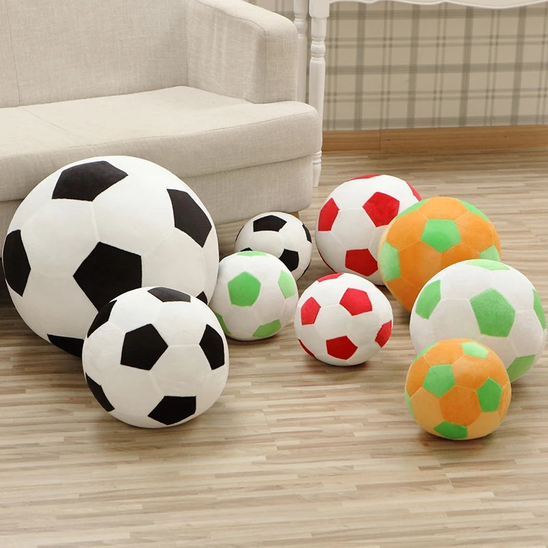 Soft Plush Football Ball 20/30/45cm - Toy Soccer Kids Baby Gift Party