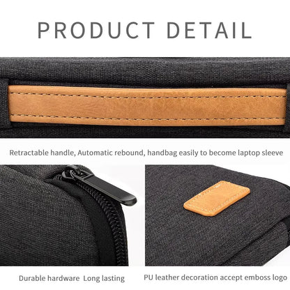Laptop Sleeve 14-15.6'' Shockproof - Travel Business Bag for Laptop