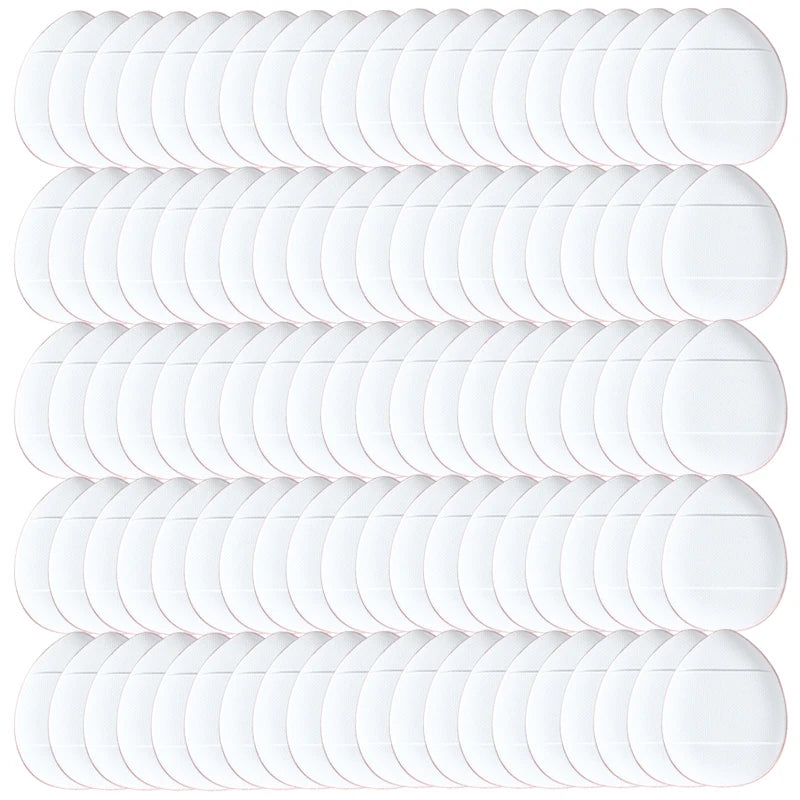 Mini Finger Puff Makeup Sponges 50/100pcs - Foundation Concealer Applicator