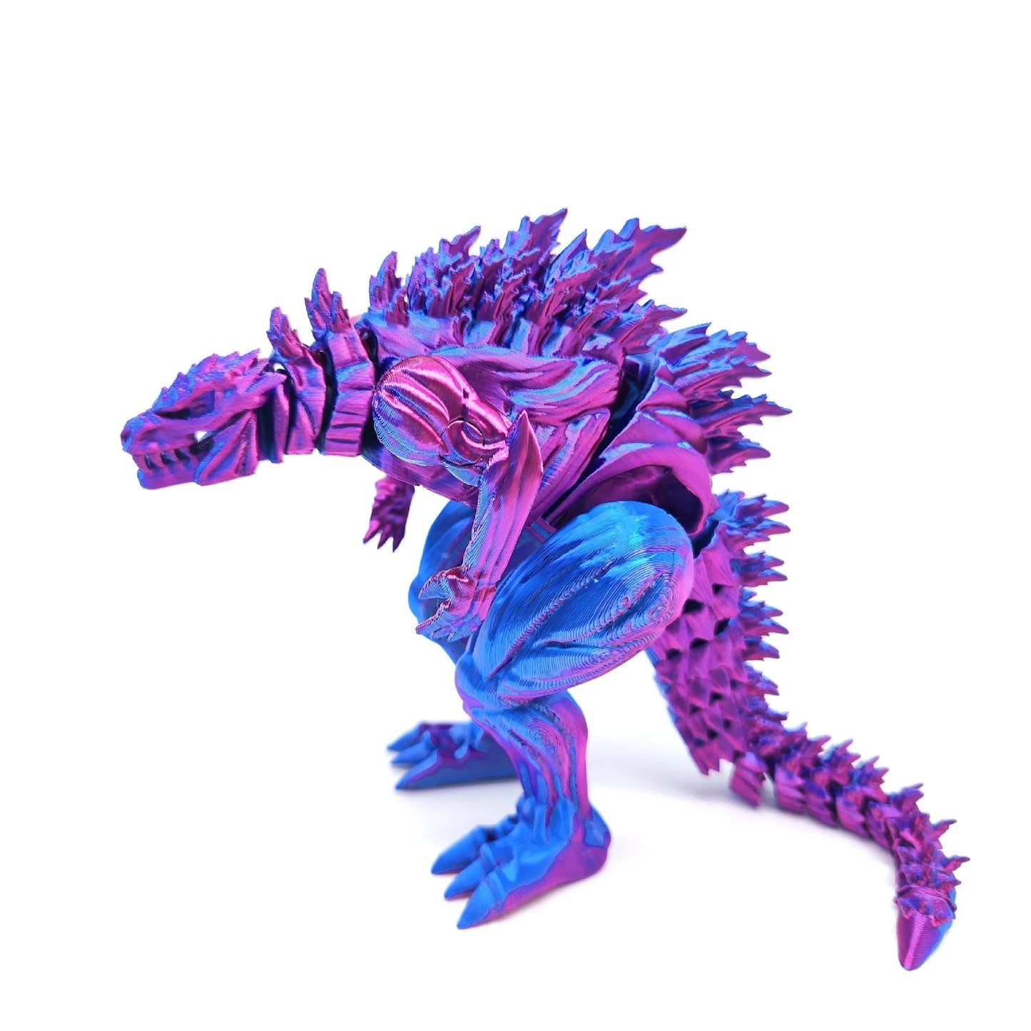 3D Printed Muscle Dinosaur Action Figure – Movable Joint Kids Toy