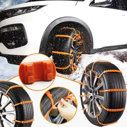 Car Snow Chains 10/20pcs - Anti-Slip Winter Emergency Auto