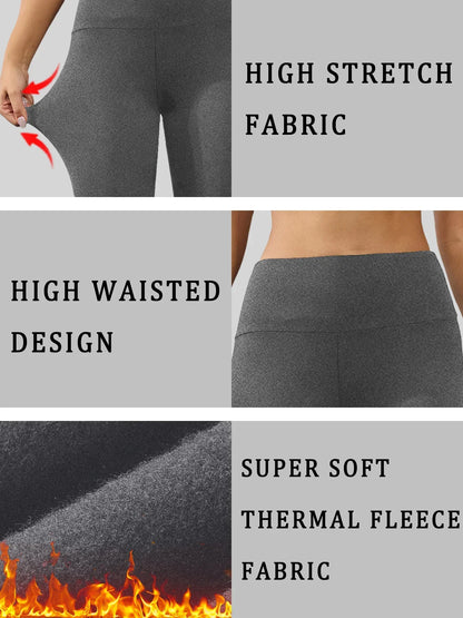 Fleece-Lined High Waist Leggings