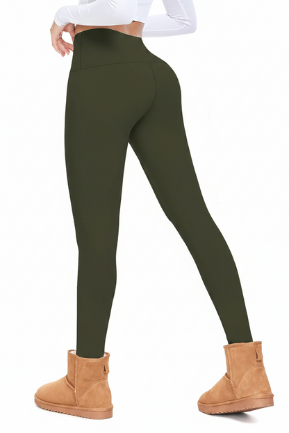 Fleece-Lined High Waist Leggings