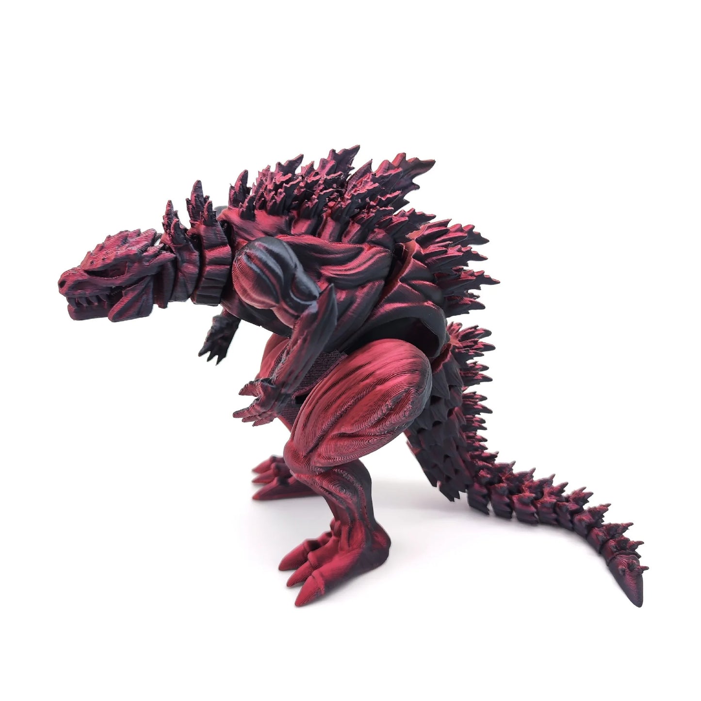 3D Printed Muscle Dinosaur Action Figure – Movable Joint Kids Toy