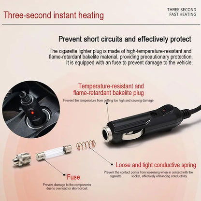 Car Heated Seat Cushion Winter - Heated Seat Cover 12V Car Accessory