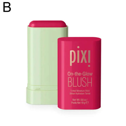 Natural Cream Blush Stick - Cheeks & Lips Velvety Done with Easy to Blend
