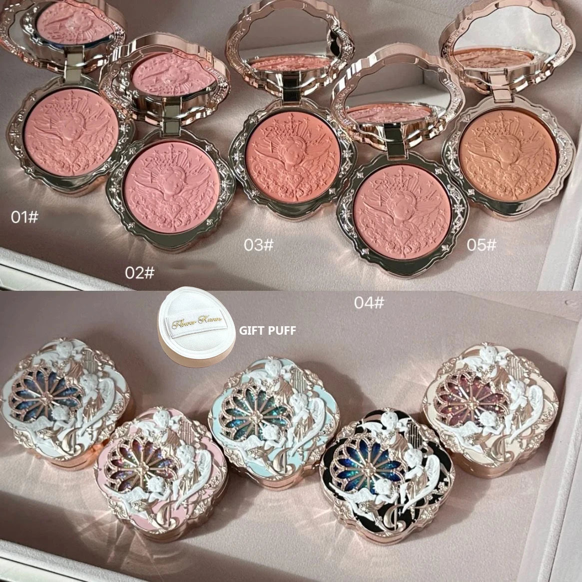 Flower Knows Little Angel Cream Blush - Natural Color Moisturizing Vegan